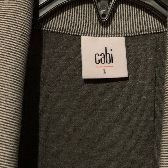 CAbi Drop Off Zip Jacket Style #5300 Size Large - Picture 2 of 3